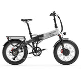 (UK Stock 2-5 Working Days Delivery) LANKELEISI X2000MAX 1000W Motor 25-48KM/H 48V 20AH 20 Inch Electric Bike