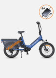 (UK STOCK 3-7 WORKING DAYS DELIVERY) ENGWE LE20 250W Mid-drive Torque Sensor Step-Thru Cargo Ebike