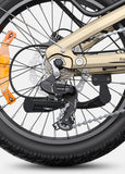 (UK STOCK 3-7 WORKING DAYS DELIVERY) ENGWE L20 3.0 Pro 250W Mid-drive Motor 48V 15Ah (720Wh) Battery 100Nm Full Suspension Compact 20 Inch Folding Ebike