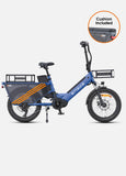 (UK STOCK 3-7 WORKING DAYS DELIVERY) ENGWE LE20 250W Mid-drive Torque Sensor Step-Thru Cargo Ebike