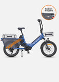 (UK STOCK 3-7 WORKING DAYS DELIVERY) ENGWE LE20 250W Mid-drive Torque Sensor Step-Thru Cargo Ebike