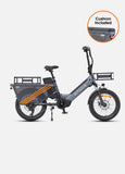 (UK STOCK 3-7 WORKING DAYS DELIVERY) ENGWE LE20 250W Mid-drive Torque Sensor Step-Thru Cargo Ebike