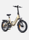(UK STOCK 3-7 WORKING DAYS DELIVERY) ENGWE L20 3.0 Boost 250W 48V 13.5Ah (648Wh) Battery 75Nm Mid-drive Boost Power Full Suspension Compact 20 Inch Folding Ebike