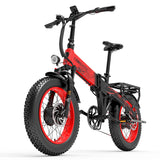 (UK Stock 2-5 Working Days Delivery) LANKELEISI X2000MAX 1000W Motor 25-48KM/H 48V 20AH 20 Inch Electric Bike
