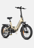 (UK STOCK 3-7 WORKING DAYS DELIVERY) ENGWE L20 3.0 Pro 250W Mid-drive Motor 48V 15Ah (720Wh) Battery 100Nm Full Suspension Compact 20 Inch Folding Ebike