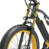 (UK Stock 2-5 Working Days Delivery) LANKELEISI RV700 1000W Motor 38-45KM/H 48V 16AH 26 Inch Electric Bike