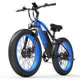(UK Stock 2-5 Working Days Delivery) LANKELEISI MG740PLUS 2000W Dual Motor 45-51KM/H 48V 20AH 26 Inch Electric Bike
