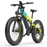 (UK Stock 2-5 Working Days Delivery) LANKELEISI RV800 PLUS 750W (Peak 1130W) Bafang Motor 45-52KM/H 48V 20AH KENDA 26 Inch Electric Bike