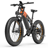 (UK Stock 2-5 Working Days Delivery) LANKELEISI RV800 PLUS 750W (Peak 1130W) Bafang Motor 45-52KM/H 48V 20AH KENDA 26 Inch Electric Bike