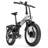 (UK Stock 2-5 Working Days Delivery) LANKELEISI X2000MAX 1000W Motor 25-48KM/H 48V 20AH 20 Inch Electric Bike