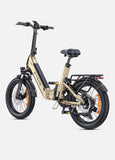 (UK STOCK 3-7 WORKING DAYS DELIVERY) ENGWE L20 3.0 Boost 250W 48V 13.5Ah (648Wh) Battery 75Nm Mid-drive Boost Power Full Suspension Compact 20 Inch Folding Ebike