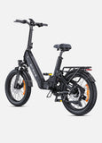 (UK STOCK 3-7 WORKING DAYS DELIVERY) ENGWE L20 3.0 Boost 250W 48V 13.5Ah (648Wh) Battery 75Nm Mid-drive Boost Power Full Suspension Compact 20 Inch Folding Ebike