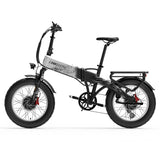 (UK Stock 2-5 Working Days Delivery) LANKELEISI X2000MAX 1000W Motor 25-48KM/H 48V 20AH 20 Inch Electric Bike