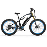 (UK Stock 2-5 Working Days Delivery) LANKELEISI RV700 1000W Motor 38-45KM/H 48V 16AH 26 Inch Electric Bike