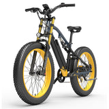 (UK Stock 2-5 Working Days Delivery) LANKELEISI RV700 1000W Motor 38-45KM/H 48V 16AH 26 Inch Electric Bike