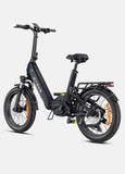 (UK STOCK 3-7 WORKING DAYS DELIVERY) ENGWE L20 3.0 Pro 250W Mid-drive Motor 48V 15Ah (720Wh) Battery 100Nm Full Suspension Compact 20 Inch Folding Ebike