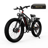 (UK Stock 3-7 Working Days Delivery) DUOTTS S26 Pro 750W Motor 25km/h 48V/20Ah 26 Inch Electric Bike