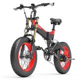 (UK Stock 2-5 Working Days Delivery) LANKELEISI X3000 PLUS-UP 1000W Motor 25-40KM/H 48V 17.5AH 20 Inch Electric Bike