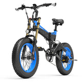 (UK Stock 2-5 Working Days Delivery) LANKELEISI X3000 PLUS-UP 1000W Motor 25-40KM/H 48V 17.5AH 20 Inch Electric Bike
