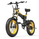 (UK Stock 2-5 Working Days Delivery) LANKELEISI X3000 PLUS-UP 1000W Motor 25-40KM/H 48V 17.5AH 20 Inch Electric Bike