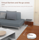 Viomi SE Robot vacuum cleaner with wiping function laser app control