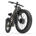 (UK Stock 2-5 Working Days Delivery) LANKELEISI MG800MAX 1000Wx2 Motor 25-48KM/H 48V 20AH 26 Inch Electric Bike