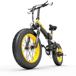 (UK Stock 2-5 Working Days Delivery) BEZIOR XF200 1000W Motor 25KM/H 48V 15AH 20 Inch Electric Bike