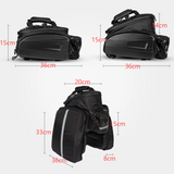 (UK Stock 1-3 Working Days Delivery) General Accessory Big Bicycle Bag（17-35L Bike Rack Bag）