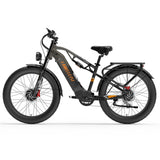 (UK Stock 2-5 Working Days Delivery) LANKELEISI MG800MAX 1000Wx2 Motor 25-48KM/H 48V 20AH 26 Inch Electric Bike