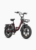 (UK STOCK 2-5 WORKING DAYS DELIVERY) ENGWE L20 Boost 250W 48V 13Ah (624Wh) Battery Torque Utility Fat Tire  20 Inch  Ebike
