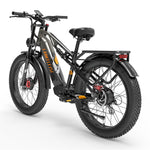 (UK Stock 2-5 Working Days Delivery) LANKELEISI MG800MAX 1000Wx2 Motor 25-48KM/H 48V 20AH 26 Inch Electric Bike
