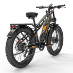 (UK Stock 2-5 Working Days Delivery) LANKELEISI MG800MAX 1000Wx2 Motor 25-48KM/H 48V 20AH 26 Inch Electric Bike