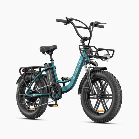 (UK STOCK 2-5 WORKING DAYS DELIVERY) ENGWE L20 Boost 250W 48V 13Ah (624Wh) Battery Torque Utility Fat Tire  20 Inch  Ebike