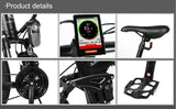 (UK Stock 3-7 Working Days Delivery) SAMEBIKE LO26-II 750W Motor 25km/h 10Ah 26 Inch Spoke Rim Mountain Electric Bike