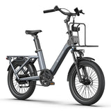 (UK STOCK 2-5 Working Days) ADO AIR ONE PRO 250W MOTOR 25KM/H 36V/10AH 20*2.4 inch Electric Bike