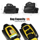 (UK Stock 1-3 Working Days Delivery) General Accessory Big Bicycle Bag（17-35L Bike Rack Bag）