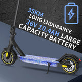 10 Inch HAPPYRUN  HR365MAX   Electric folding scooter 350W Adult
