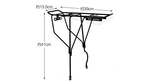 UK Stock General Accessory Shelf (iron)