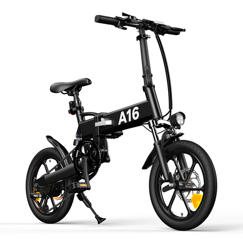 (UK Stock 1-3 Working Days Delivery) ADO A16+ International Version 250W Motor 25km/h 7.8AH 16 Inch Folding Electric Bike