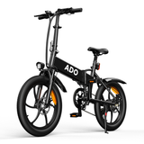(UK Stock) ADO A20 Plus International Version 250W Motor 25km/h 10.4AH 20 Inch Folding Electric Bike